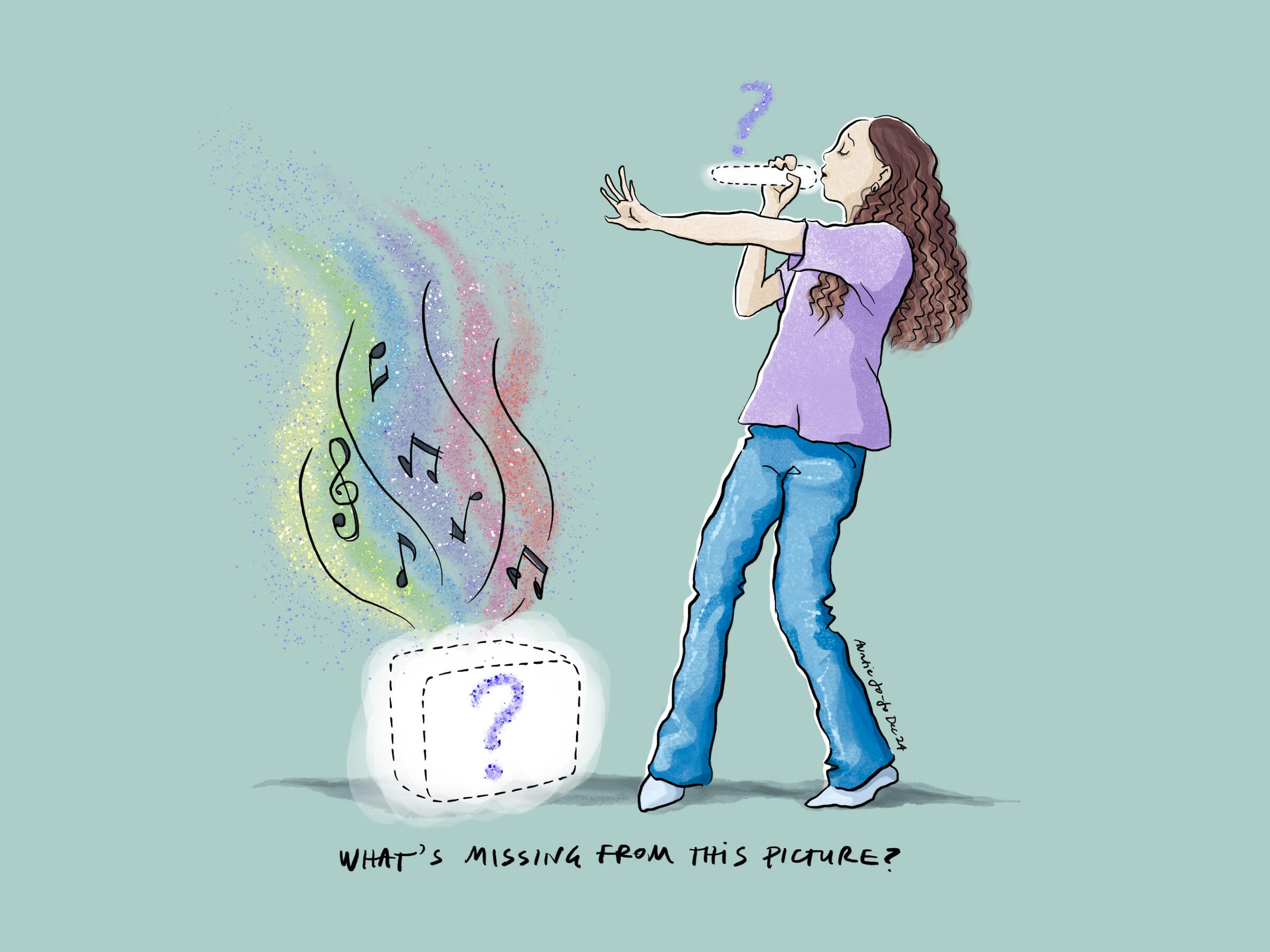 Missing Gift [starring my niece Tia]